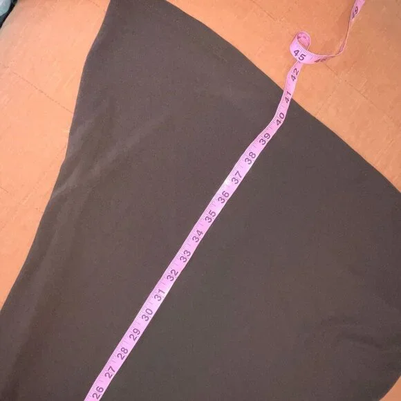 Celine Womens Brown Sleeveless V-Neck Mini Dress Size 44 - Picture 10 of 11